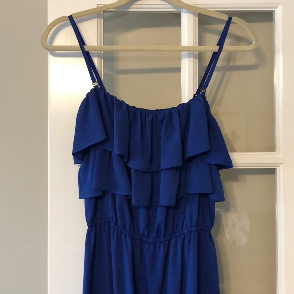 Suzi Chin Cobalt Blue Dress